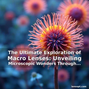 Artistic representation for The Ultimate Exploration of Macro Lenses: Unveiling Microscopic Wonders Through Your Lens