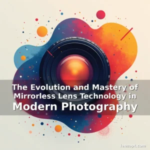 Artistic representation for The Evolution and Mastery of Mirrorless Lens Technology in Modern Photography