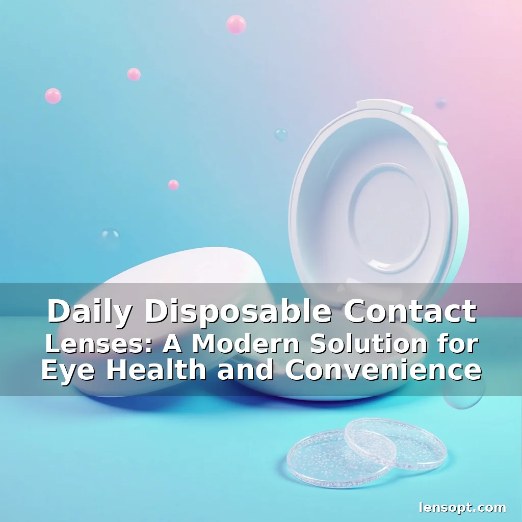 Read more about the article Daily Disposable Contact Lenses: A Modern Solution for Eye Health and Convenience