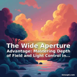 Read more about the article The Wide Aperture Advantage: Mastering Depth of Field and Light Control in Modern Photography