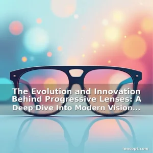 Artistic representation for The Evolution and Innovation Behind Progressive Lenses: A Deep Dive Into Modern Vision Correction