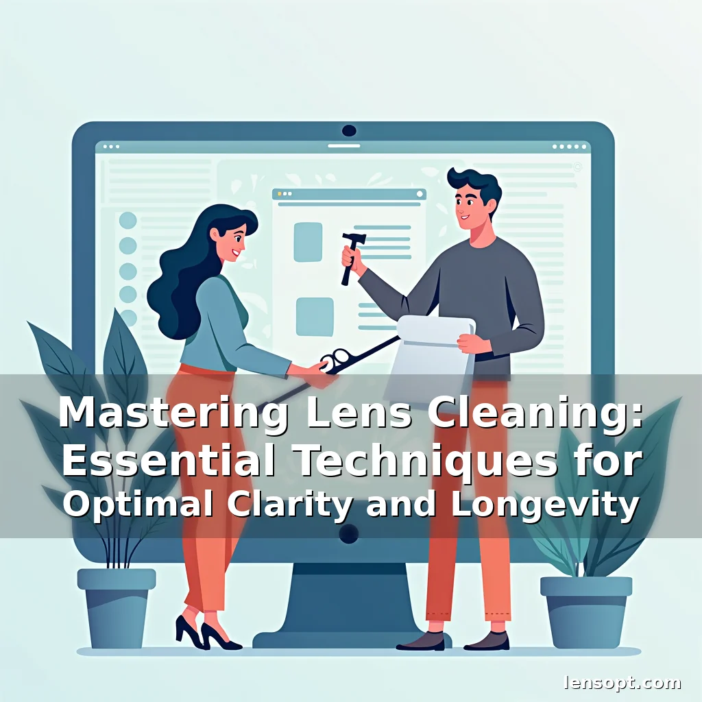 Read more about the article Mastering Lens Cleaning: Essential Techniques for Optimal Clarity and Longevity