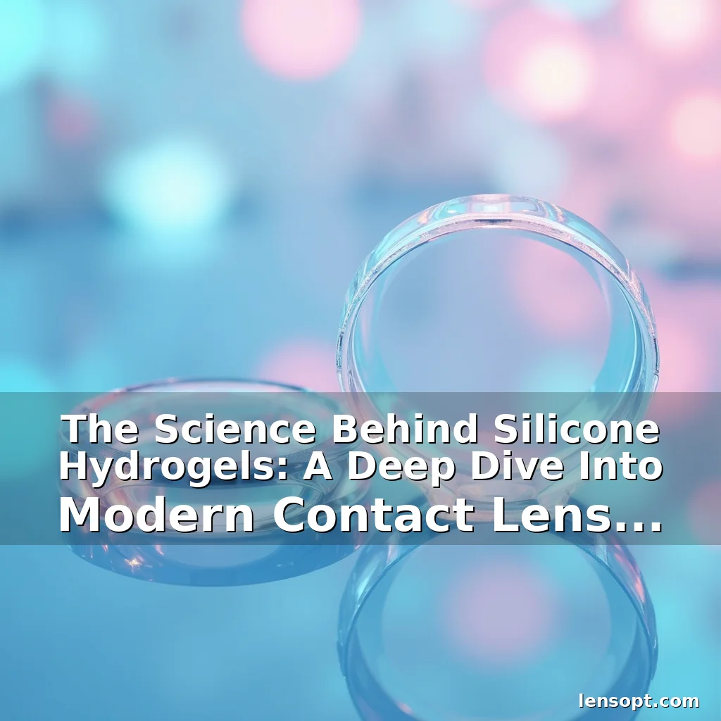 Read more about the article The Science Behind Silicone Hydrogels: A Deep Dive Into Modern Contact Lens Technology
