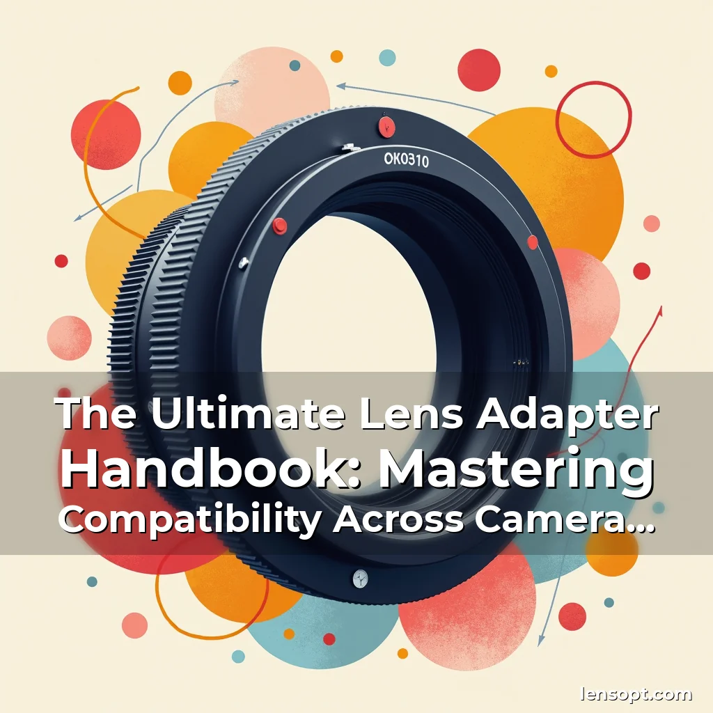 Read more about the article The Ultimate Lens Adapter Handbook: Mastering Compatibility Across Camera Systems