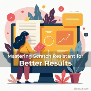 Artistic representation for Mastering Scratch Resistant for Better Results