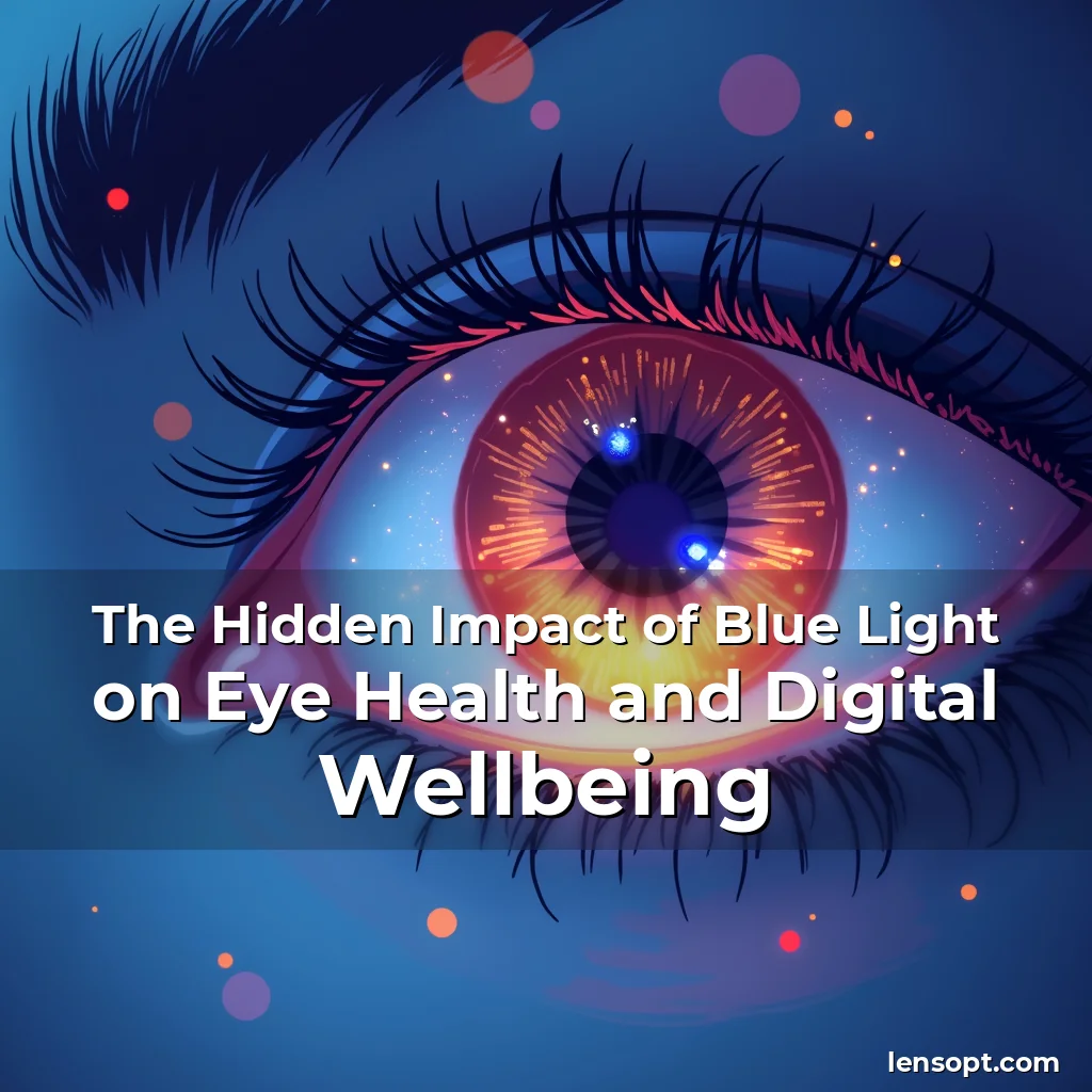 Read more about the article The Hidden Impact of Blue Light on Eye Health and Digital Wellbeing