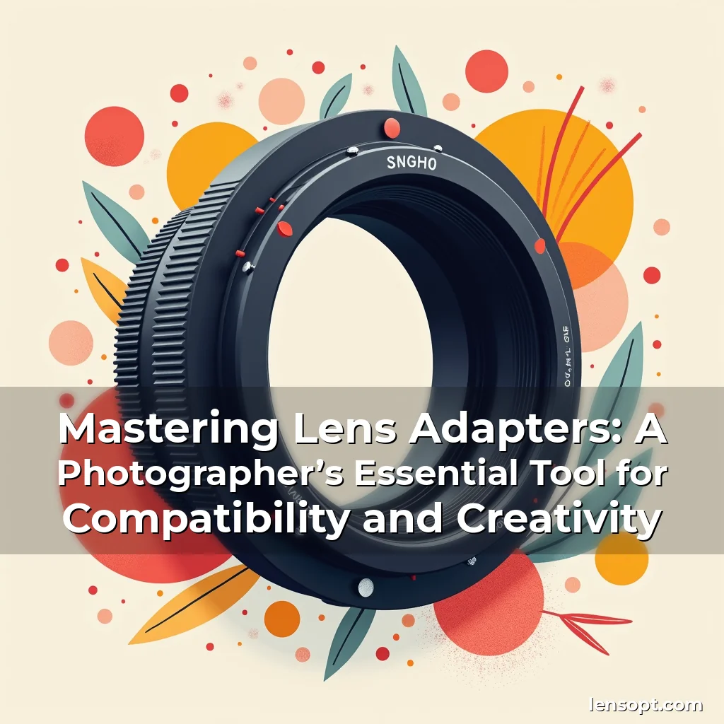 Read more about the article Mastering Lens Adapters: A Photographer’s Essential Tool for Compatibility and Creativity